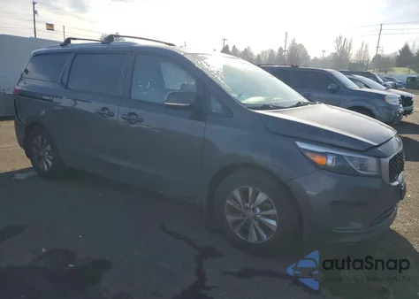 2016 Kia Sedona Lx из США, поврежденный, VIN KNDMB5C1XG6204261